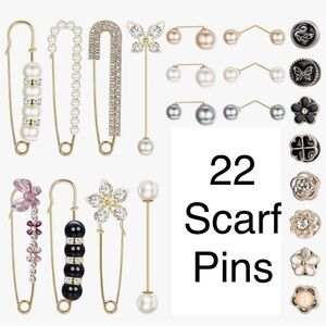 Scarf Pins, Assorted